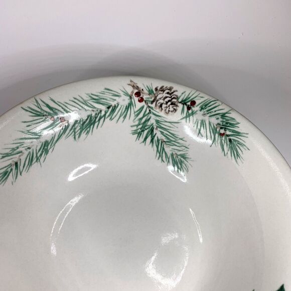 Rare Farberware 2118 White Christmas Vegetable Bowl Original Version - Picture 7 of 7
